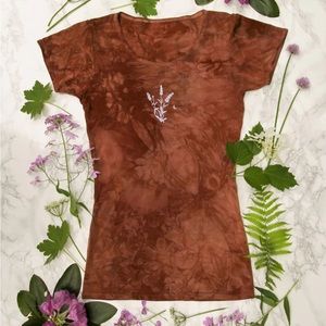 Purusha People Earthen Lavender Top